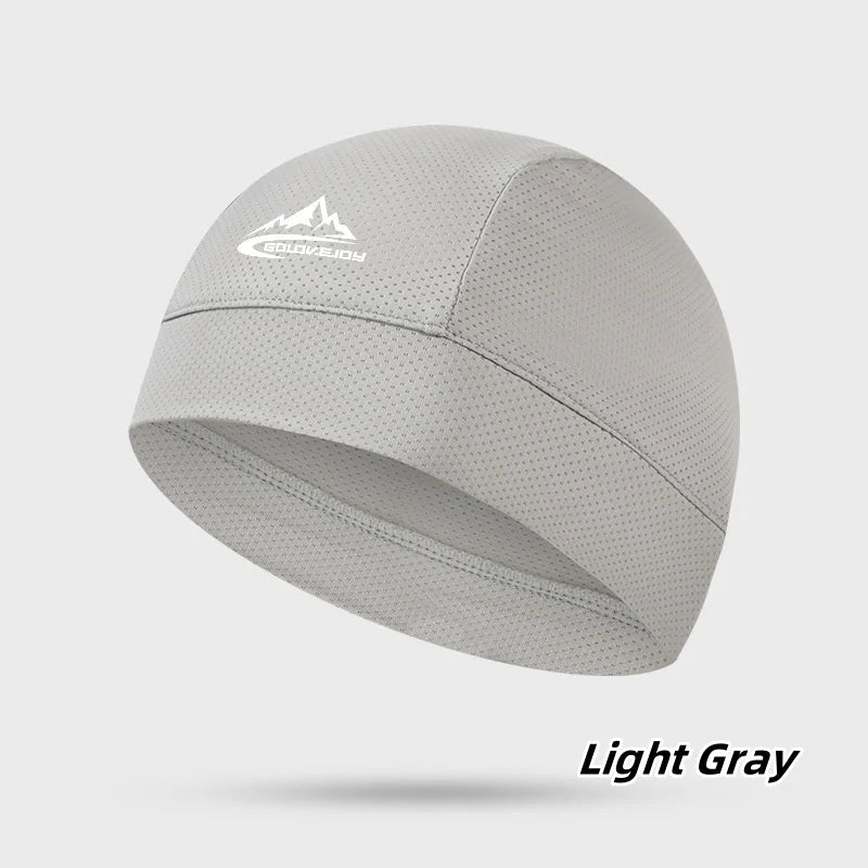 Quick Dry Breathable Fishing Cap Sunhat Anti-UV Sport Hat Helmet Liner Sweat Cap Outdoor Cycling Bike MTB Running Hat Head Scarf