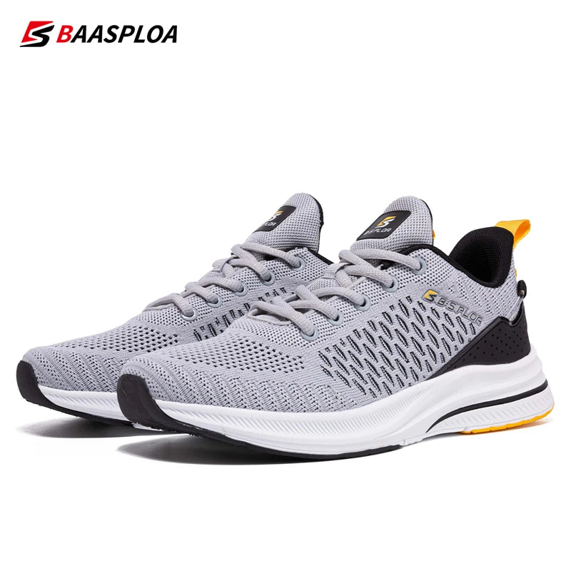 Men's Running Shoes - Lightweight Mesh Breathable Sneakers