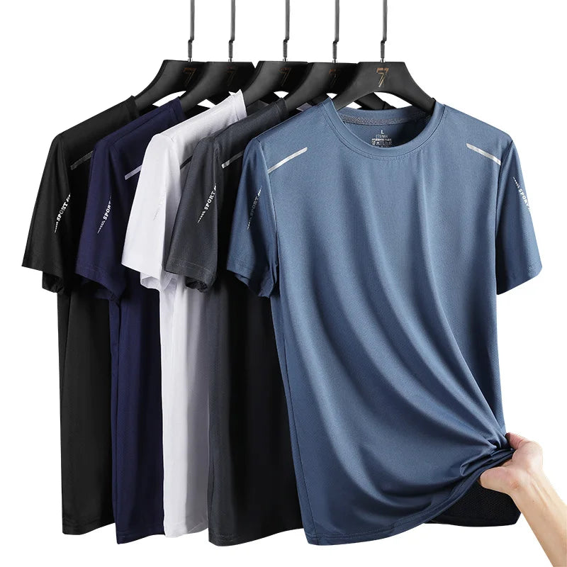 Men's Quick Drying Sports T-Shirt - Breathable Outdoor Tee
