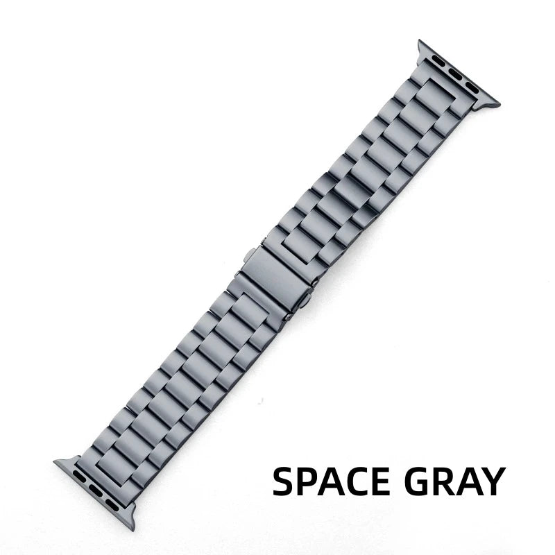 Stainless Steel Apple Watch Band Strap Compatible with Series 9876 SE Ultra iWatch Metal Bracelet 38/42mm 41mm 40/44mm 45mm 49mm
