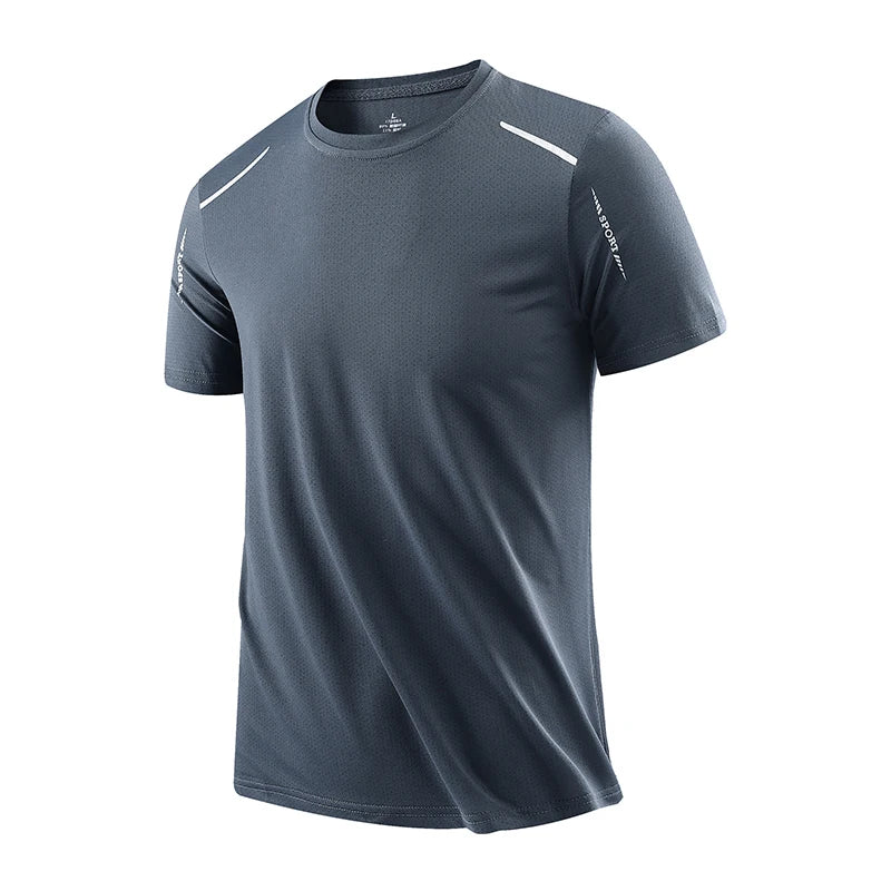 Men's Quick Drying Sports T-Shirt - Breathable Outdoor Tee