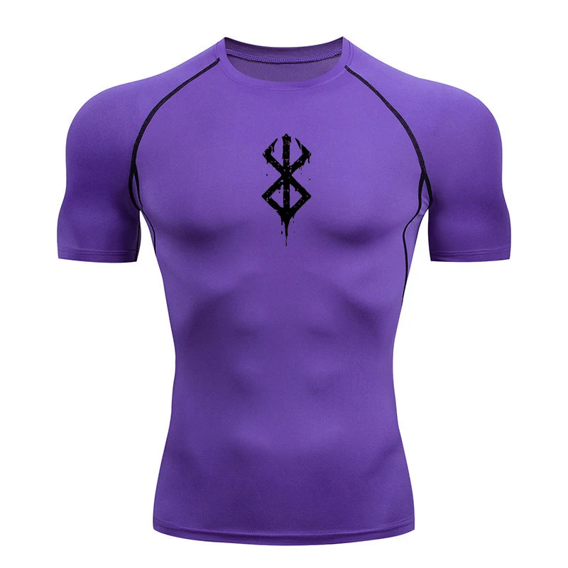 Men's Compression Shirt - Quick Dry Summer Sports Top