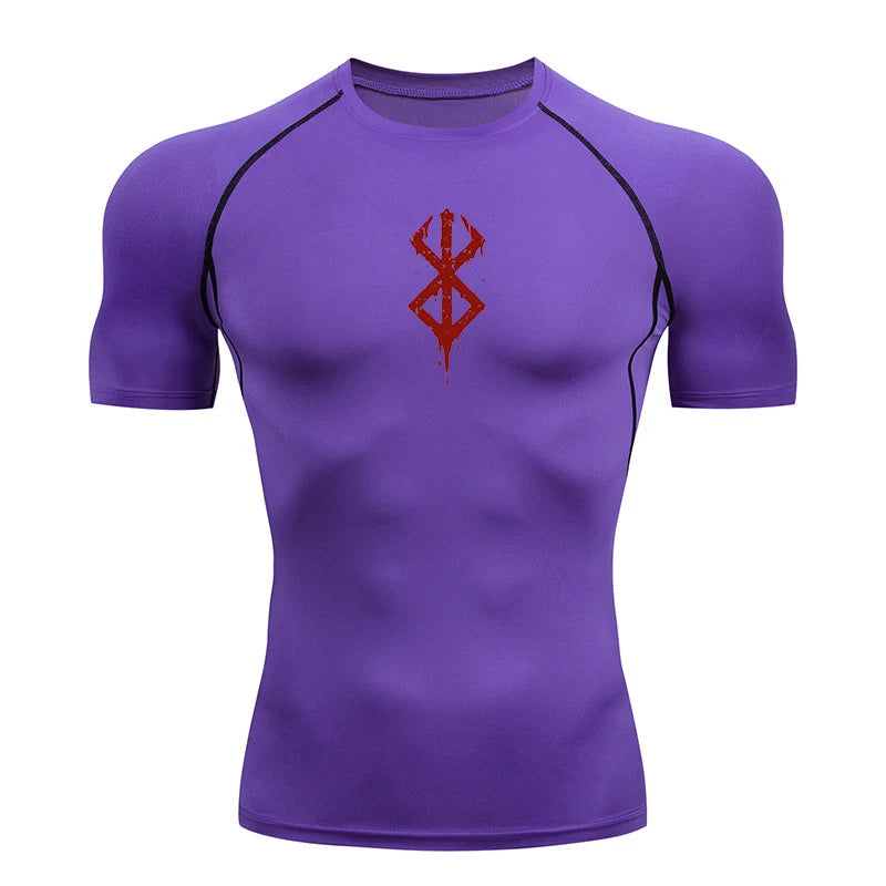 Men's Compression Shirt - Quick Dry Summer Sports Top