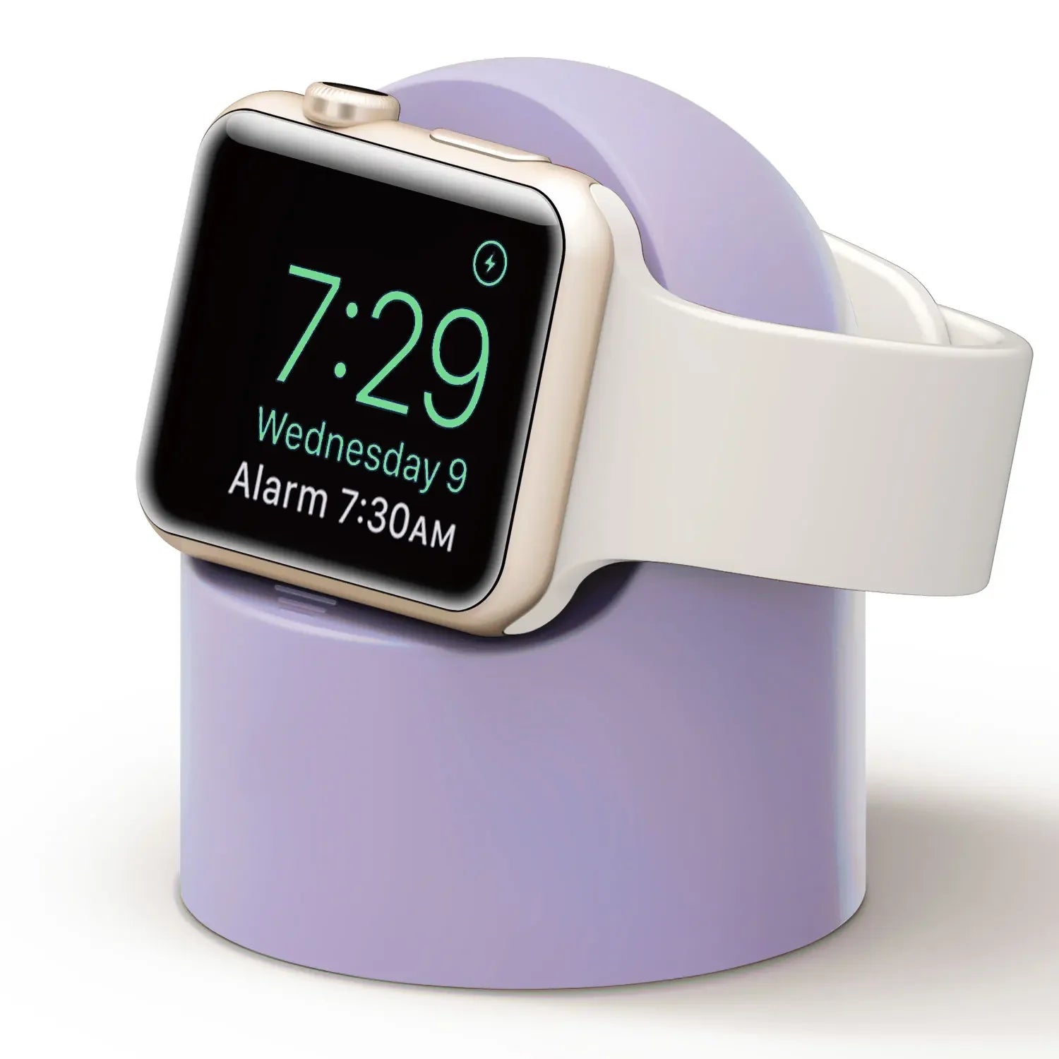 Charger Stand For Apple Watch Series 9 8 Ultra 7 6 5 SE 4 3 2 Charger Dock Station Silicone Bracket Iwatch Charging Cable Holder