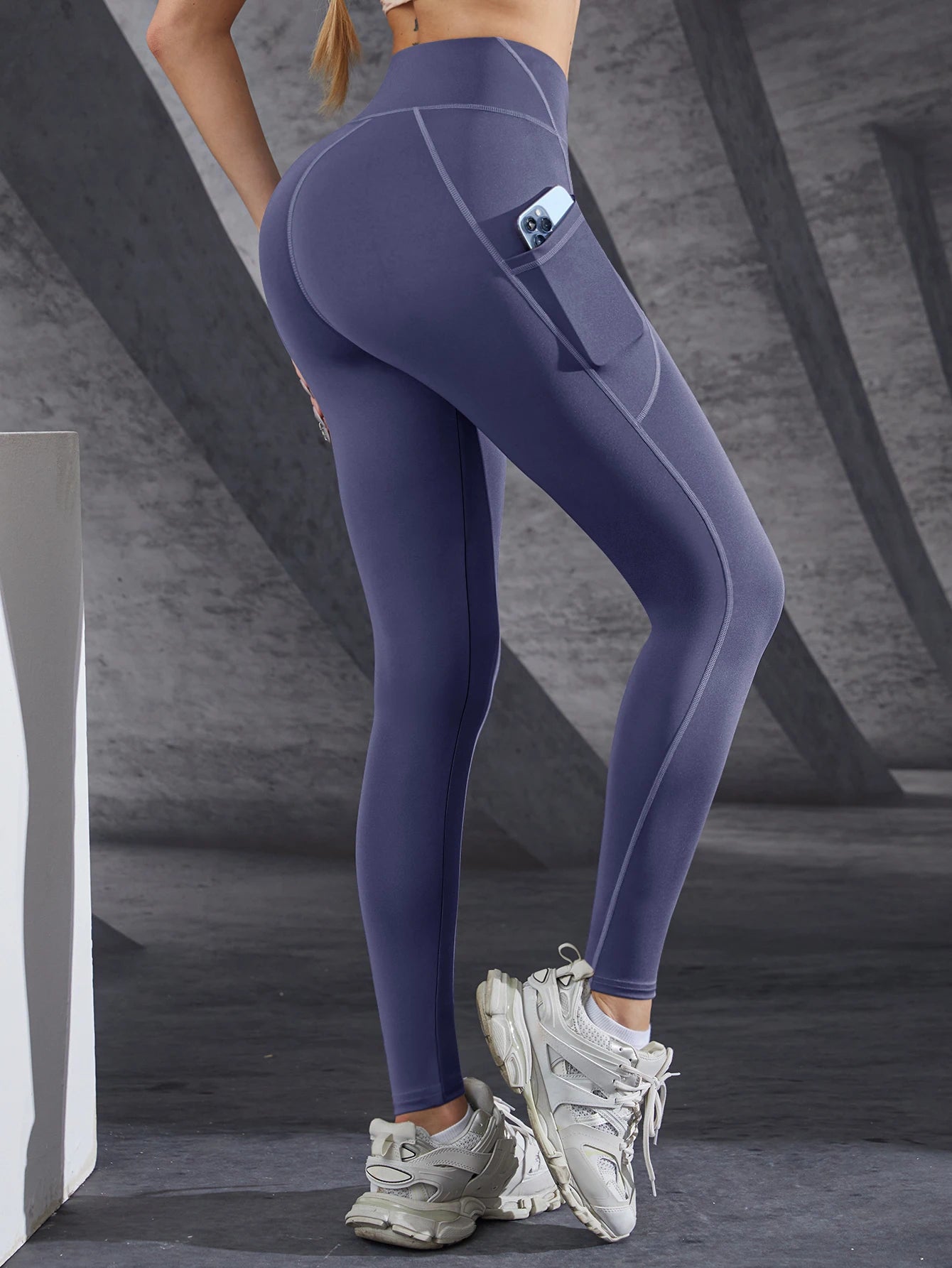 Women's High Waist Leggings - Yoga Pants with Pockets