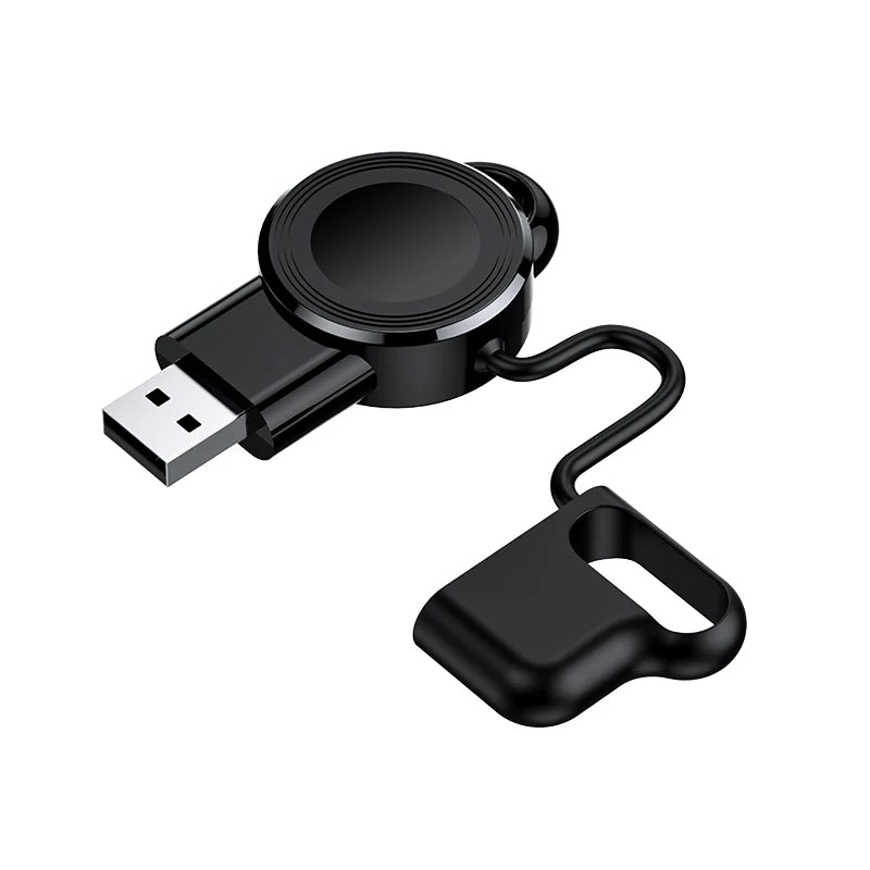 Tiny Magnetic Watch Wireless Charger For Apple Watch series 9 8 7 6 5 SE Type C For iPhone convert for iWatch Series 6 5 3 2 1
