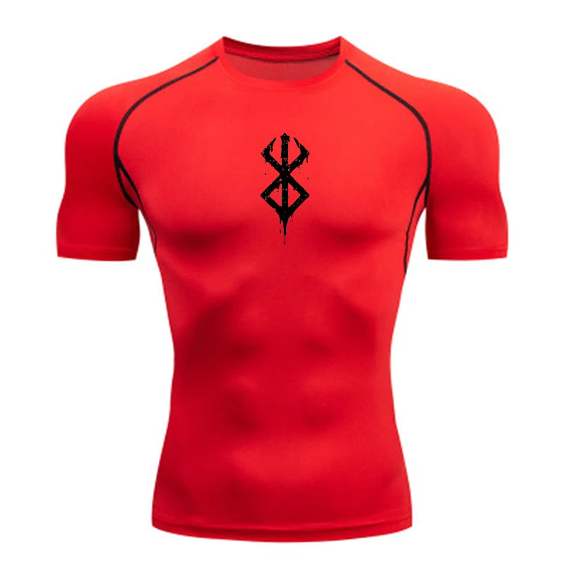 Men's Compression Shirt - Quick Dry Summer Sports Top