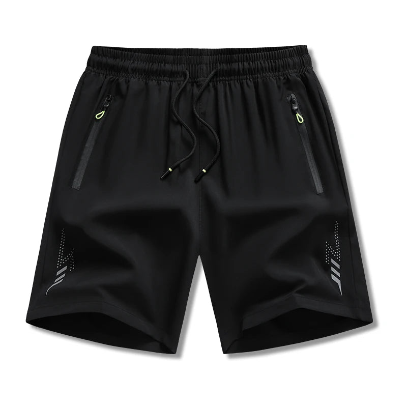 Men's Summer Sports Shorts - Ice Silk Breathable Quick Dry