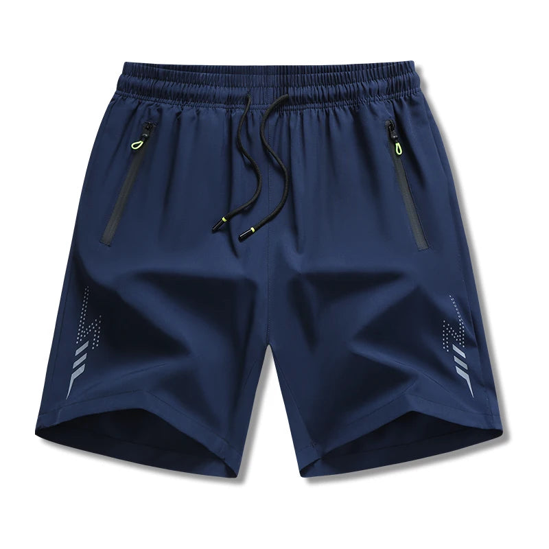 Men's Summer Sports Shorts - Ice Silk Breathable Quick Dry