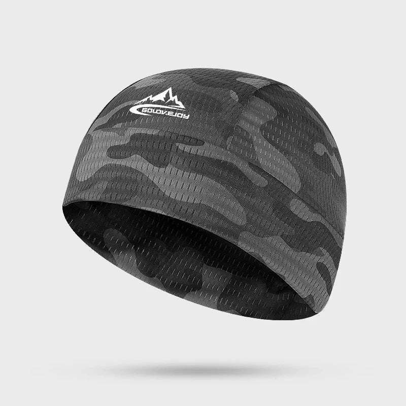Quick Dry Breathable Fishing Cap Sunhat Anti-UV Sport Hat Helmet Liner Sweat Cap Outdoor Cycling Bike MTB Running Hat Head Scarf