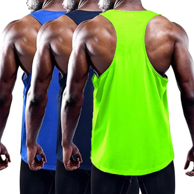 Men's Running Tank Top - Quick Dry Gym Vest