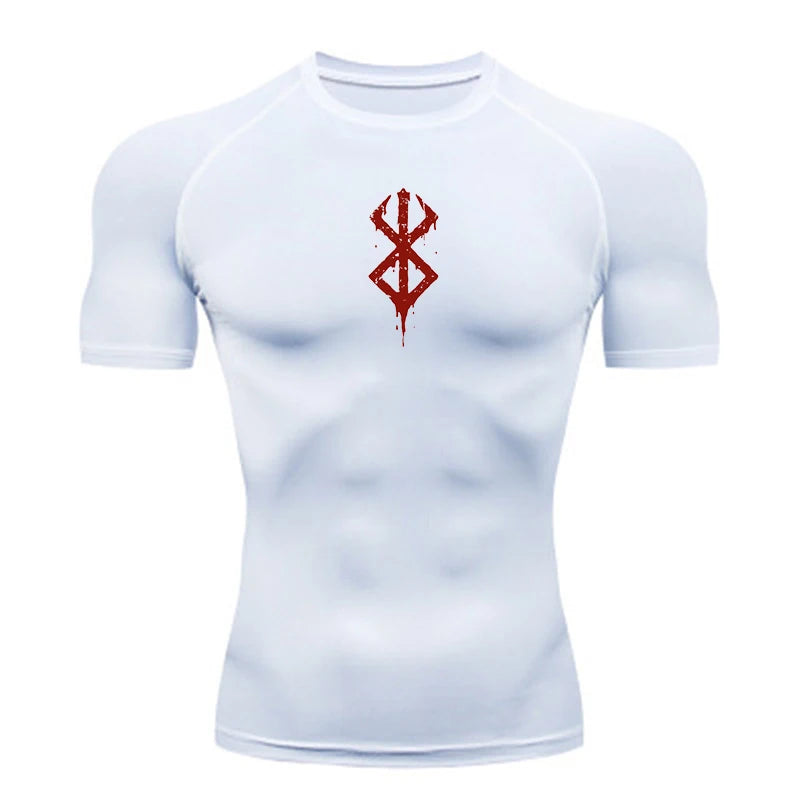 Men's Compression Shirt - Quick Dry Summer Sports Top