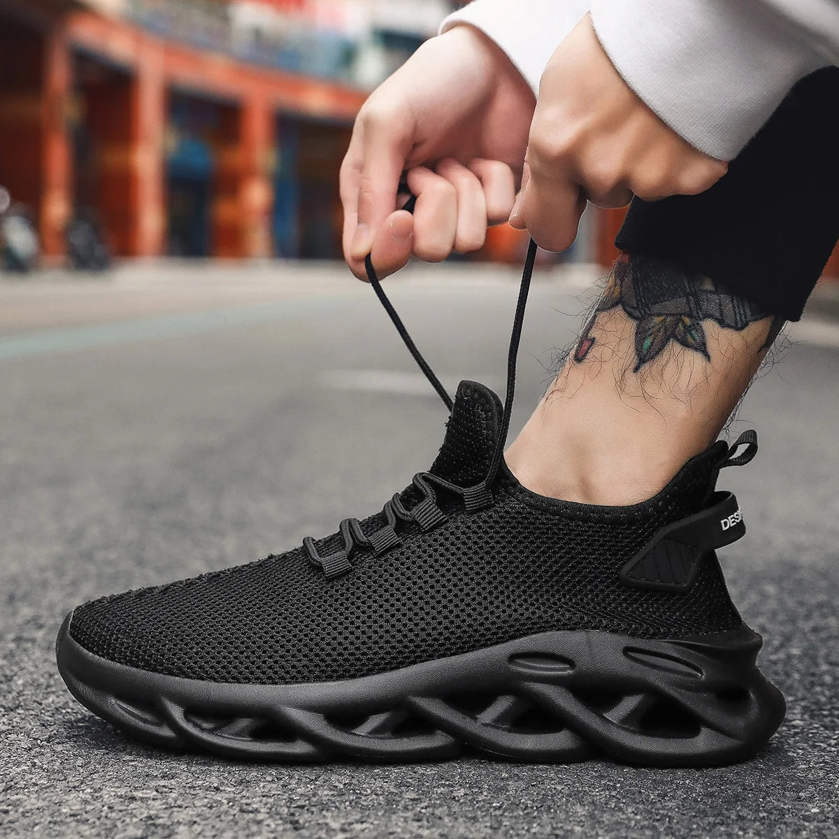 Men's Casual Sports Shoes - Breathable Running Sneakers