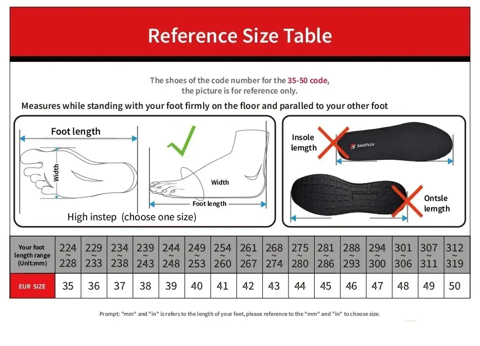 Men's Running Shoes - Lightweight Mesh Breathable Sneakers