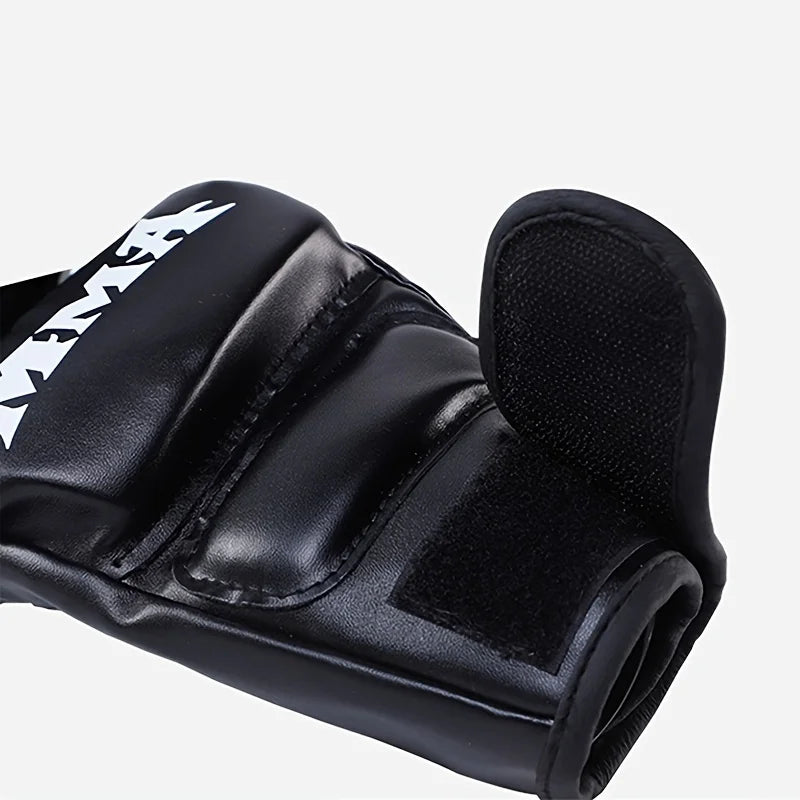 Boxing Gloves - MMA Half Finger Training Gloves