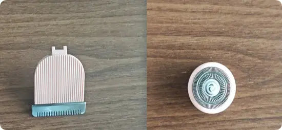 2 In 1 Hair Remover Women's Double Head Shaver Private Pubic Hair Trimmer Electric Razor Wet Dry Electric Body Hair Eyecatsher