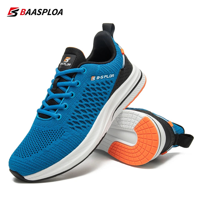 Men's Running Shoes - Lightweight Mesh Breathable Sneakers
