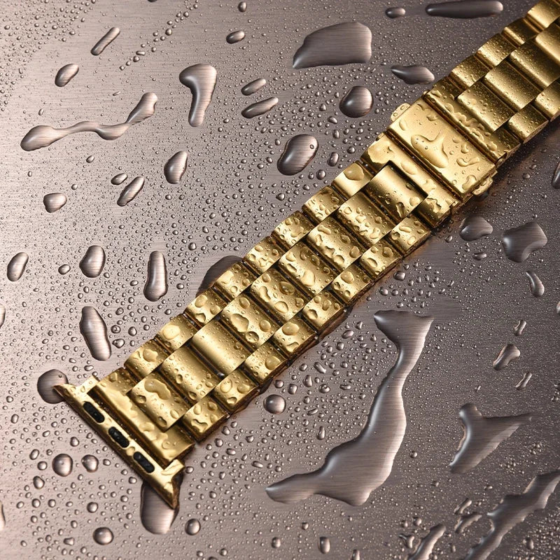 Stainless Steel Apple Watch Band Strap Compatible with Series 9876 SE Ultra iWatch Metal Bracelet 38/42mm 41mm 40/44mm 45mm 49mm
