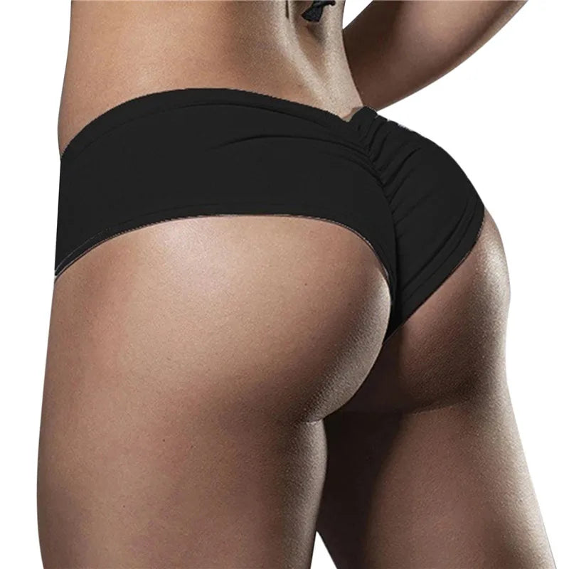 Sexy Women's Sports High Waist Shorts Athletic Gym Workout Fitness Yoga Leggings Briefs Athletic Breathable 2024
