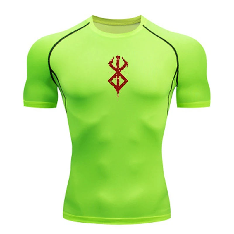 Men's Compression Shirt - Quick Dry Summer Sports Top