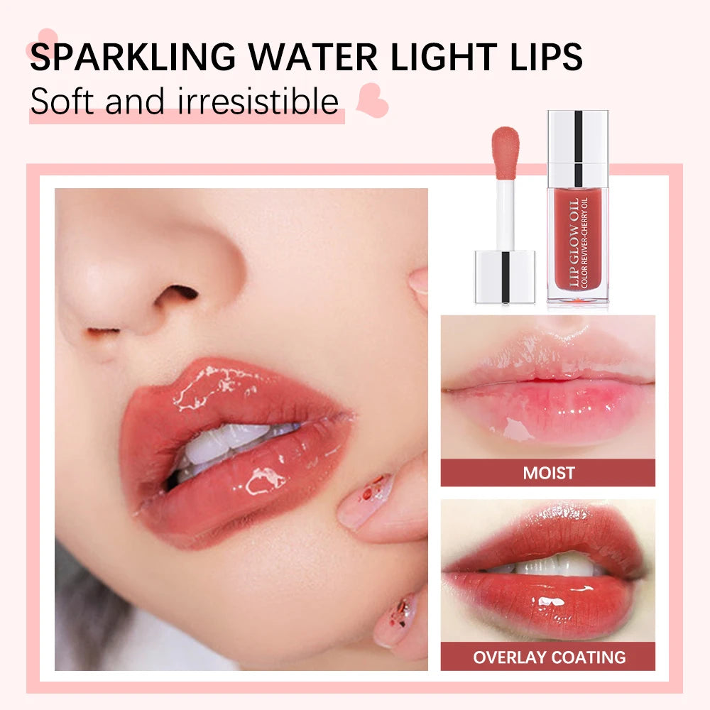 Moisturizing Lip Balm Oil - Plumping Gloss for Soft Lips