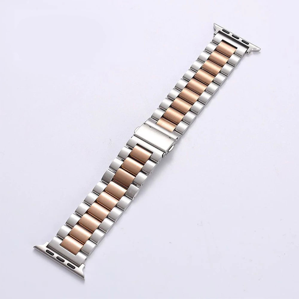 Stainless Steel Apple Watch Band Strap Compatible with Series 9876 SE Ultra iWatch Metal Bracelet 38/42mm 41mm 40/44mm 45mm 49mm