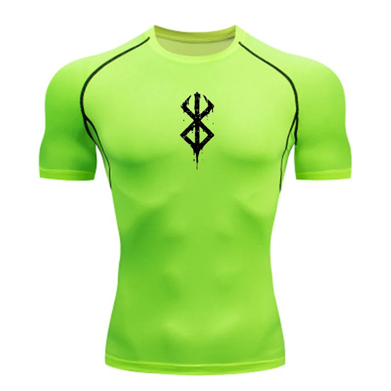 Men's Compression Shirt - Quick Dry Summer Sports Top