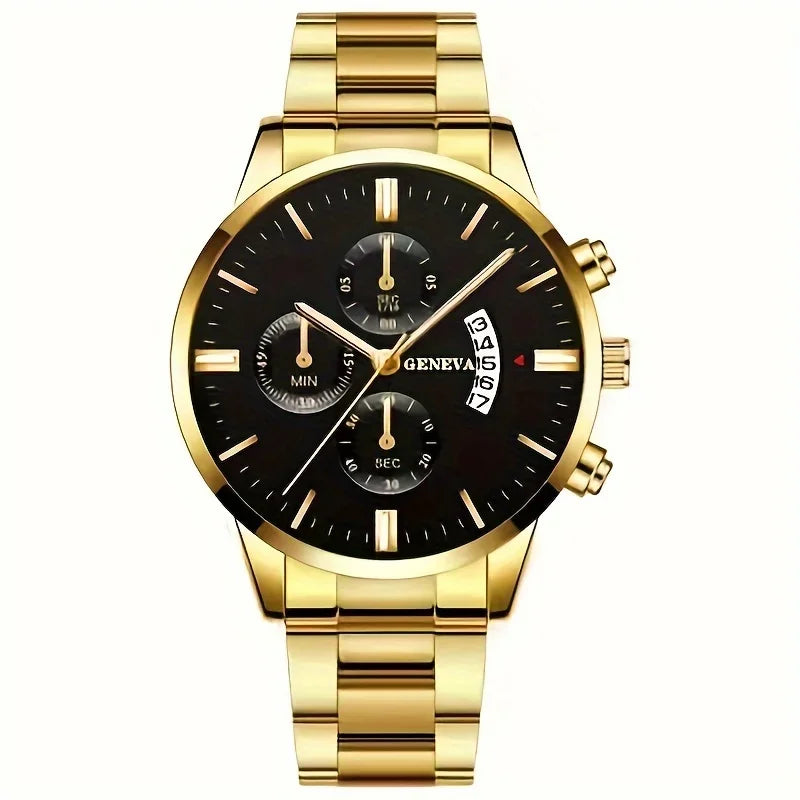 New Fashion Mens Sports Watches Luxury Calendar Quartz Wristwatch Business Watches Man Clock Relogio Masculino Reloj Hombre