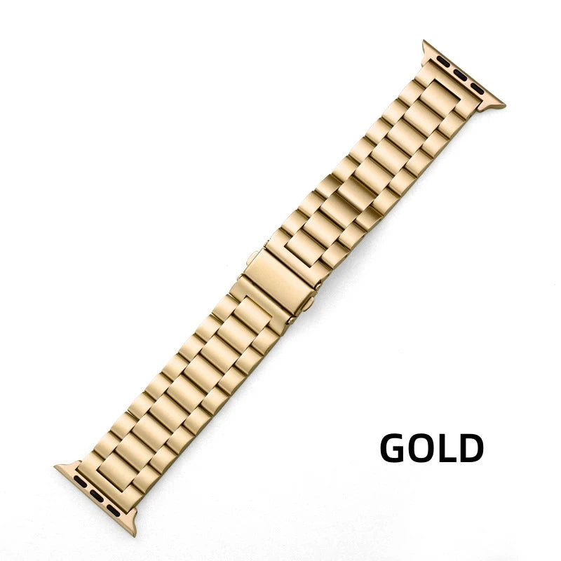 Stainless Steel Apple Watch Band Strap Compatible with Series 9876 SE Ultra iWatch Metal Bracelet 38/42mm 41mm 40/44mm 45mm 49mm