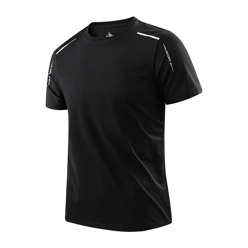 Men's Quick Drying Sports T-Shirt - Breathable Outdoor Tee