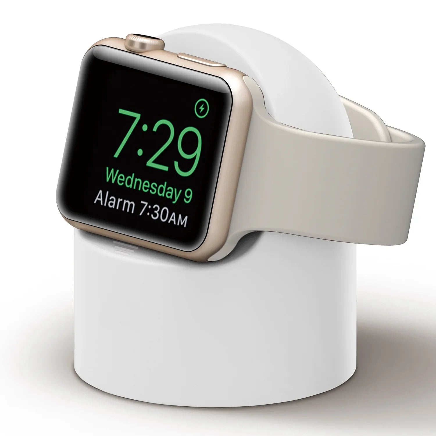 Charger Stand For Apple Watch Series 9 8 Ultra 7 6 5 SE 4 3 2 Charger Dock Station Silicone Bracket Iwatch Charging Cable Holder