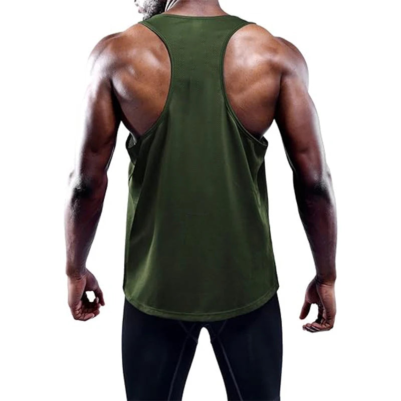 Men's Running Tank Top - Quick Dry Gym Vest