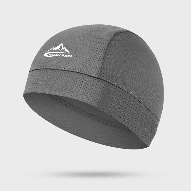 Quick Dry Breathable Fishing Cap Sunhat Anti-UV Sport Hat Helmet Liner Sweat Cap Outdoor Cycling Bike MTB Running Hat Head Scarf