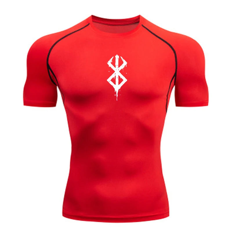 Men's Compression Shirt - Quick Dry Summer Sports Top