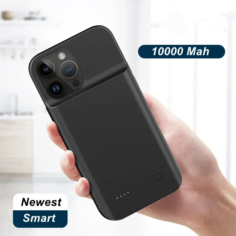 10000Mah Anti Fingerprints Power Case for IPhone 14 Plus Battery Charger Case for Iphone 14 Pro Max Power Bank for IPhone14 Pro