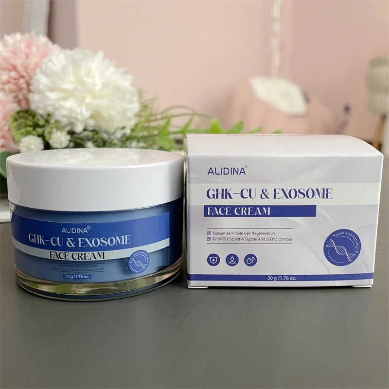 GZ GHK CU Face Cream Copper Peptide Skin Repair Anti Aging Firming Hydrating Regeneration Cream