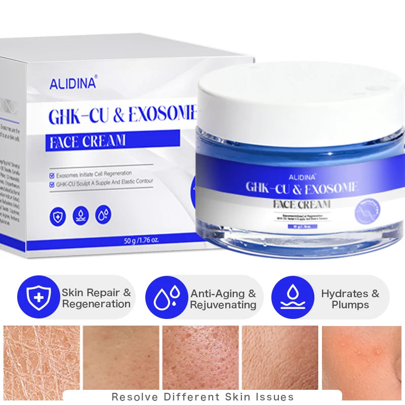 GZ GHK CU Face Cream Copper Peptide Skin Repair Anti Aging Firming Hydrating Regeneration Cream