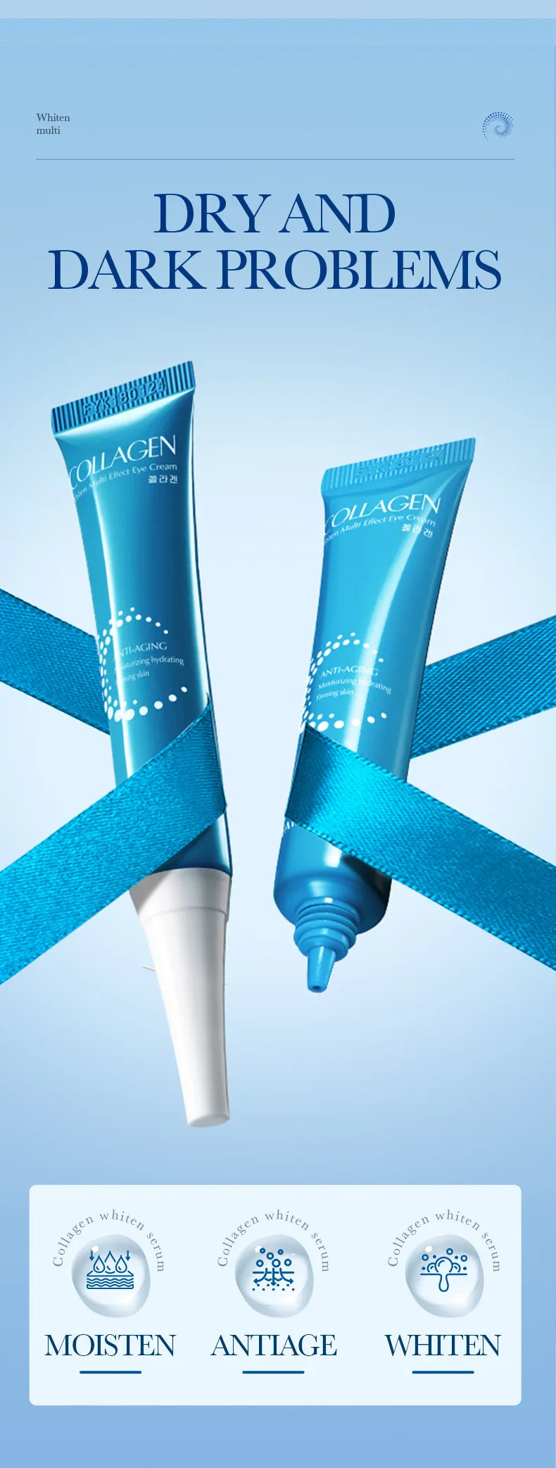 60pcs/box Crystal Collagen Eye Mask Anti Dark Circles Remove Eye Bags Firming Moisturizing Eye Patches Gel Pads Eyes Skin Care