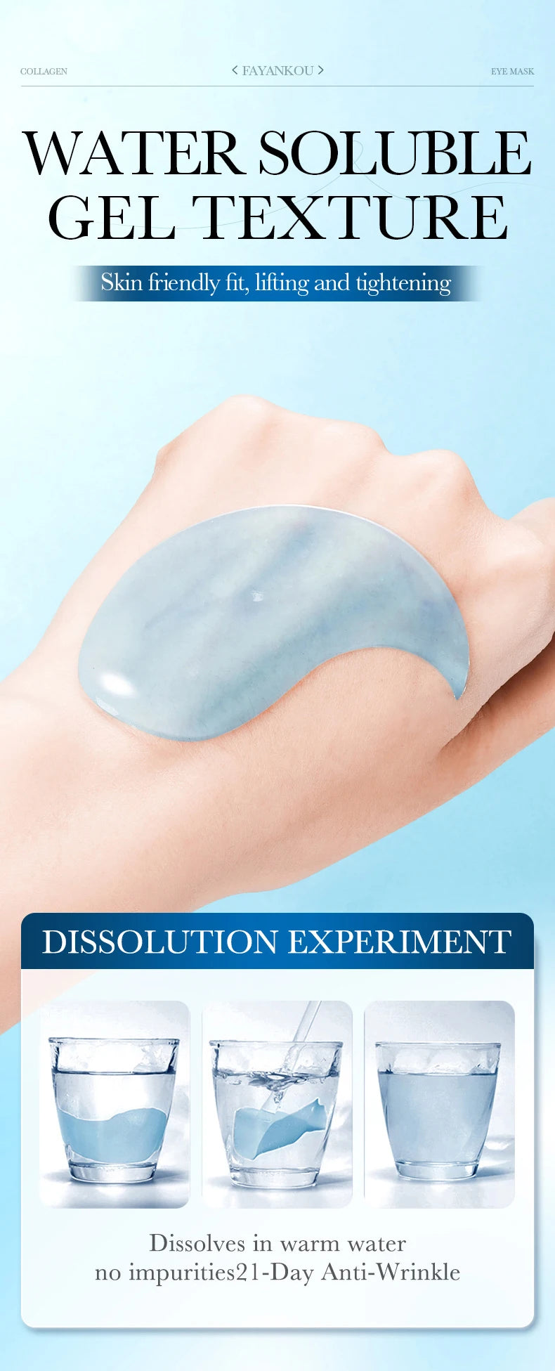 60pcs/box Crystal Collagen Eye Mask Anti Dark Circles Remove Eye Bags Firming Moisturizing Eye Patches Gel Pads Eyes Skin Care