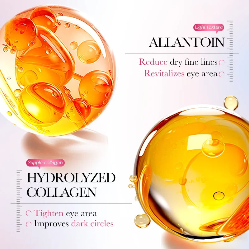 80pcs BIOAQUA Nicotinamide Collagen Eye Mask Anti Dark Circles Whitening Anti-Wrinkles Moisturizing Anti-Aging Eye Patches