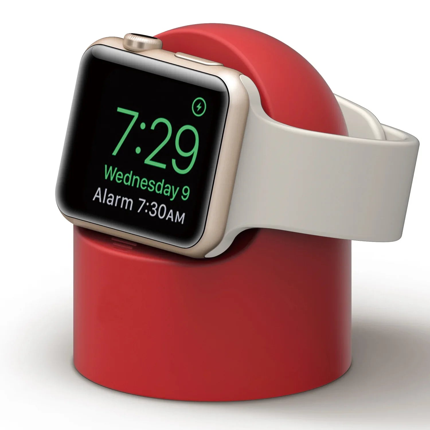 Charger Stand For Apple Watch Series 9 8 Ultra 7 6 5 SE 4 3 2 Charger Dock Station Silicone Bracket Iwatch Charging Cable Holder