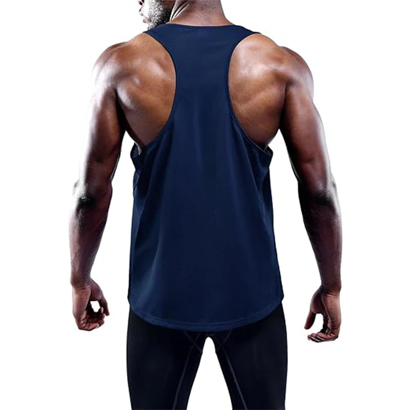 Men's Running Tank Top - Quick Dry Gym Vest