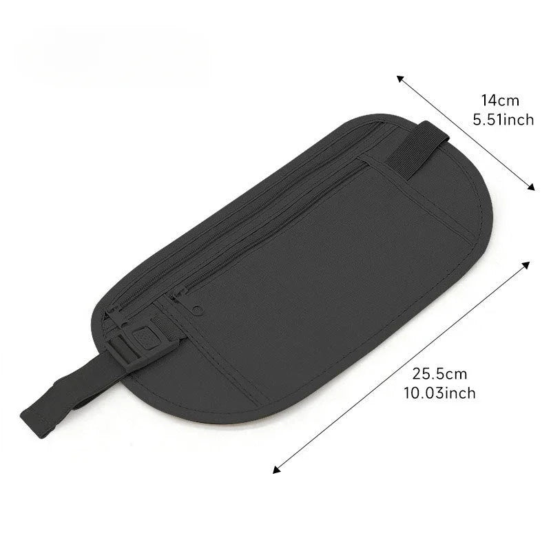 Sport Running Waist Bag - Invisible Travel Money Belt