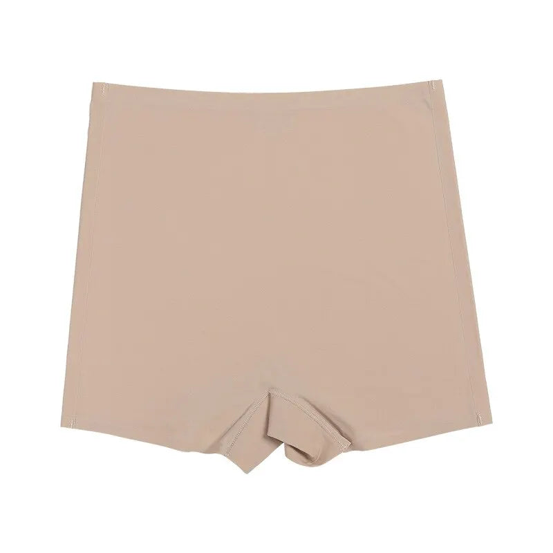 Women's Seamless Boxer Briefs - Anti-Chafing High Waisted Boyshorts