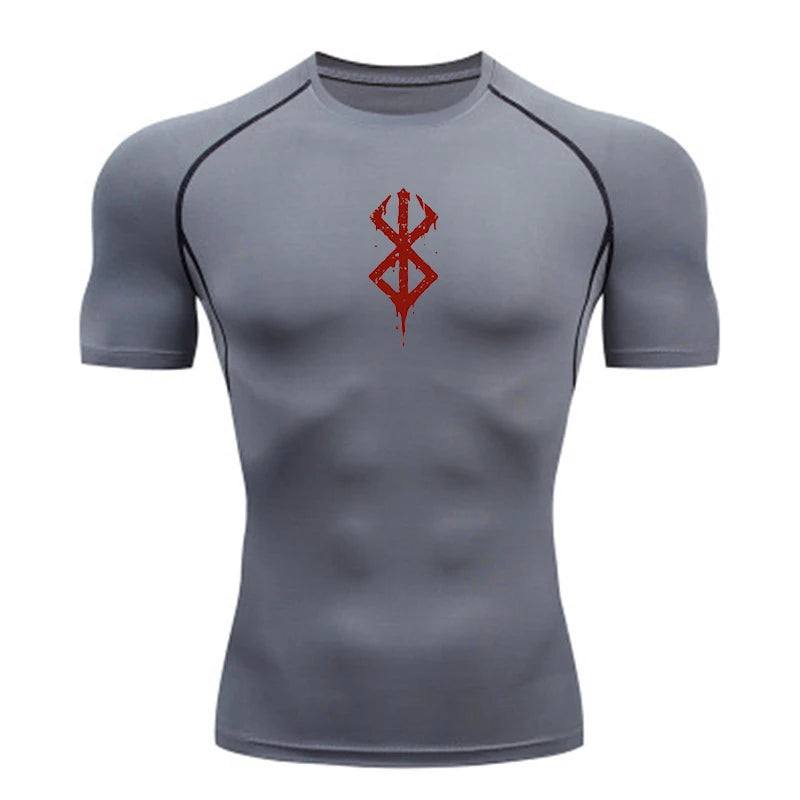 Men's Compression Shirt - Quick Dry Summer Sports Top