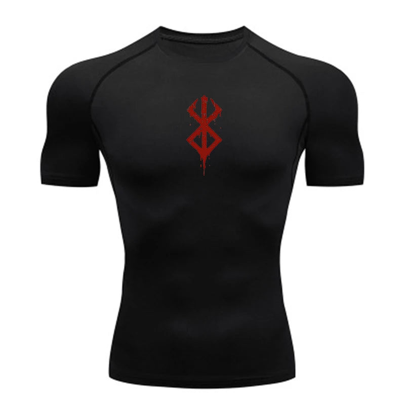 Men's Compression Shirt - Quick Dry Summer Sports Top
