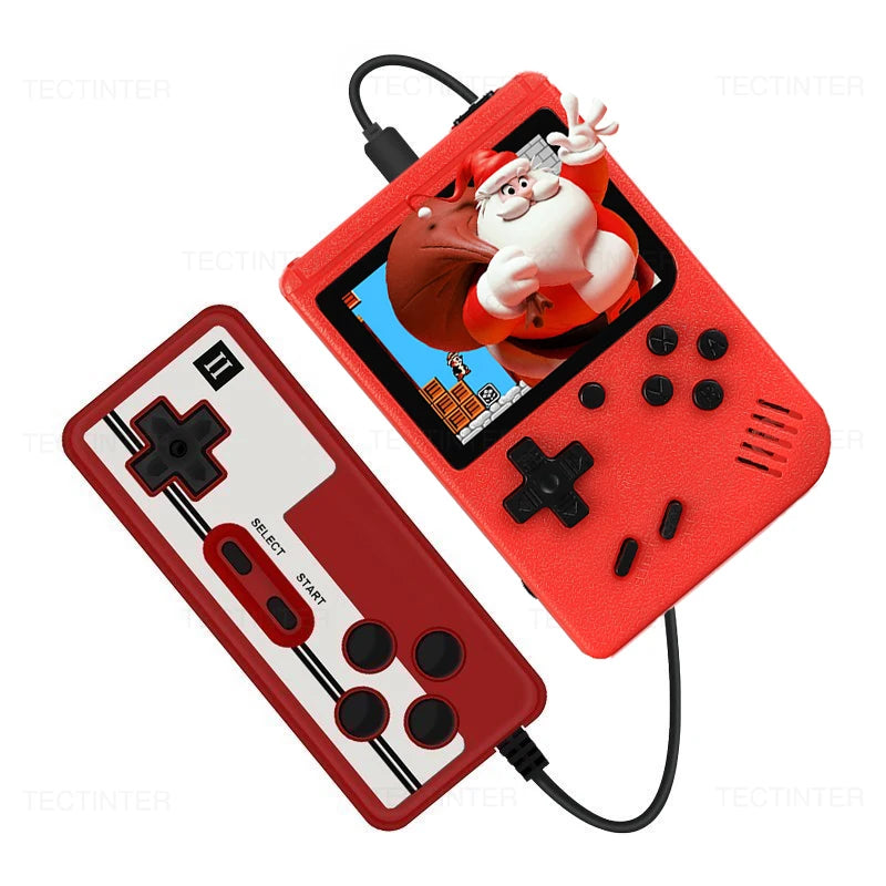 3.0 Inch Retro Game Console with 400 Built-in Games, Portable Handheld Mini Gaming Device, Christmas Gift for Kids & Adults