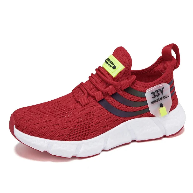 Women Casual Sports Shoes Breathable Lightweight Sneakers Anti-slip Flats Outdoor Running Walking Shoes Female Vulcanized Shoes