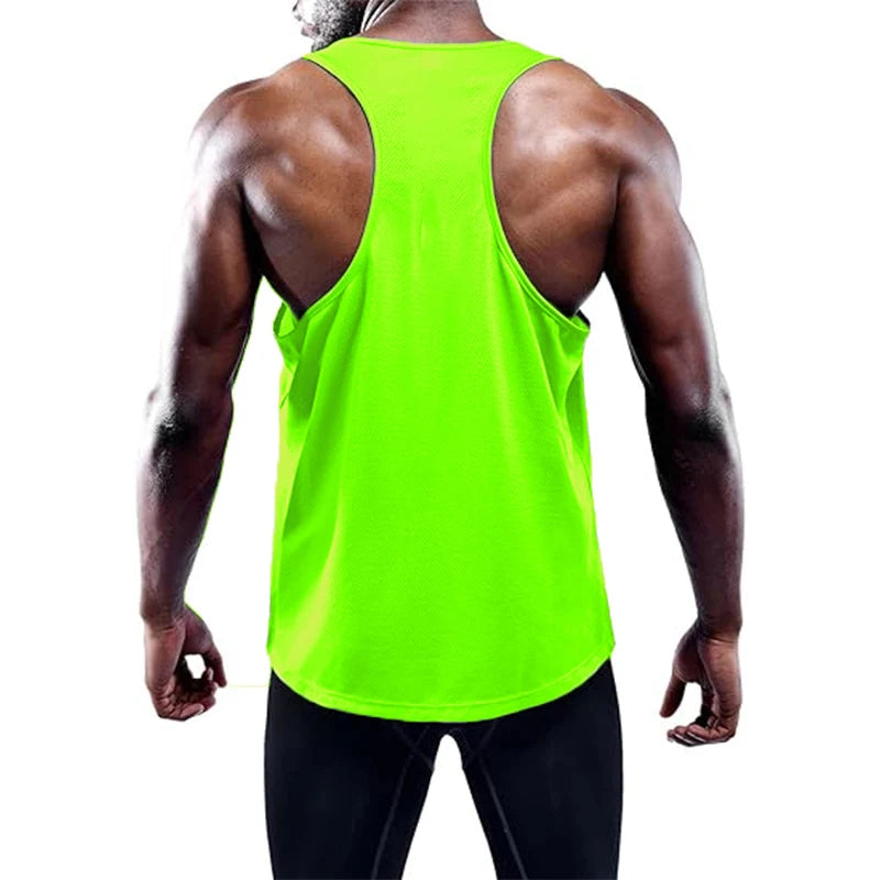 Men's Running Tank Top - Quick Dry Gym Vest