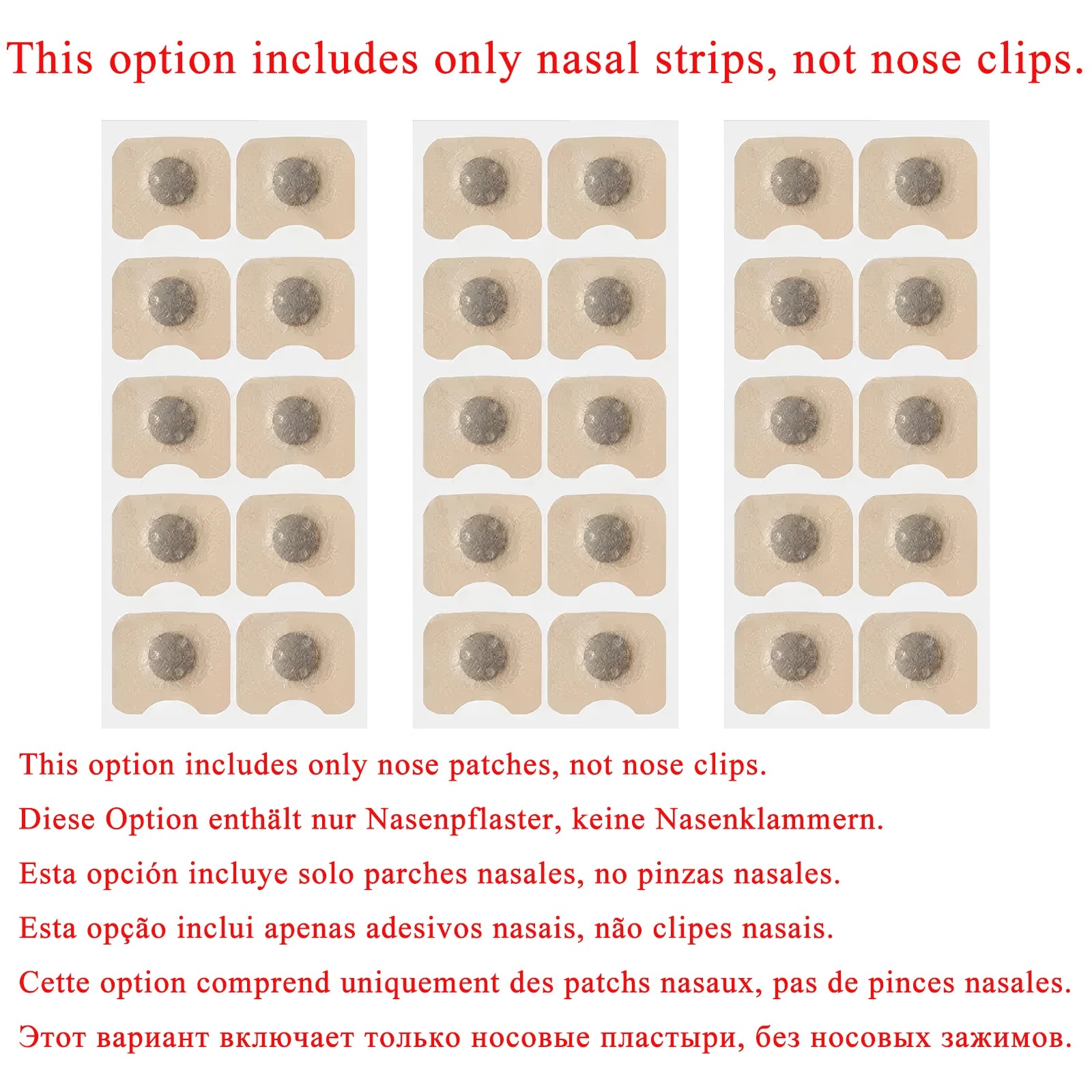 30-Day Nasal Dilator Kit - Magnetic Nose Strips for Sports & Sleep